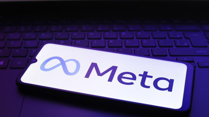 The Meta Platforms, Inc. logo appears on the screen of a smartphone in Reno, United States, on December 2, 2024. (Photo by Jaque Silva/NurPhoto via Getty Images)