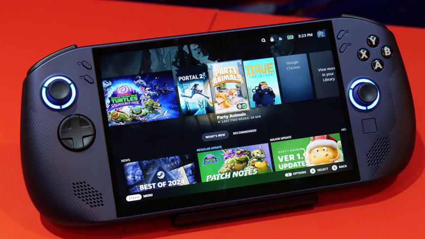The Lenovo Legion Go S will be the first third-party gaming handheld to come with support for SteamOS. 