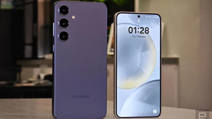 The Galaxy S24+ and Galaxy S24 side-by-side.